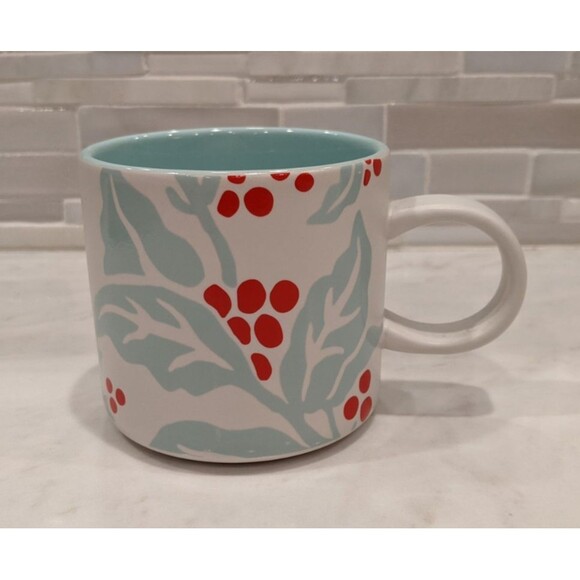 Starbucks Other - STARBUCKS 2018 Christmas Holiday Mint Hollyberry Mug/Cup 12 OZ NEW!